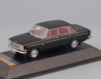 VOLVO 144S (1967), black with red interior