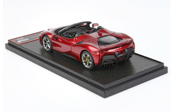 FERRARI SF90 Stradale Hybrid Spider 1000hp open roof (2020),red