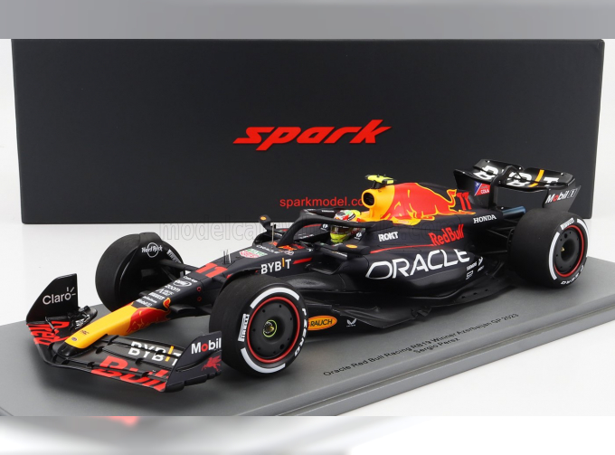 RED BULL F1 Rb19 Team Oracle Red Bull Racing №11 Winner Azerbaijan Gp (2023) Sergio Perez, Matt Blue