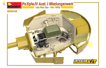 Сборная модель Немецкий танк Pz.Kpfw.IV Ausf. J Nibelunge