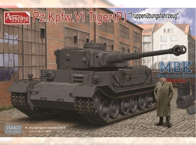 Сборная модель Pz.Kpfw.VI Tiger(P) with Resin Figure of well know Engineer