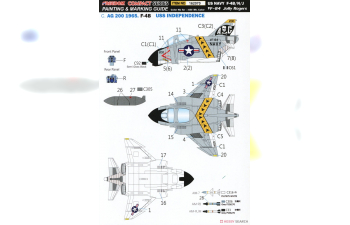 Сборная модель US NAVY Phantom II F-4/J