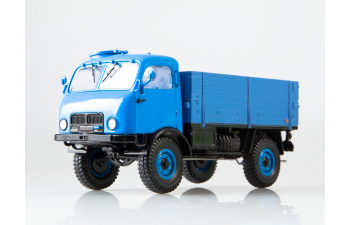 Tatra-805 бортовой с тентом, голубой