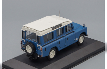 LAND ROVER Series II 109 Station Wagon 4х4 (1958), blue / white