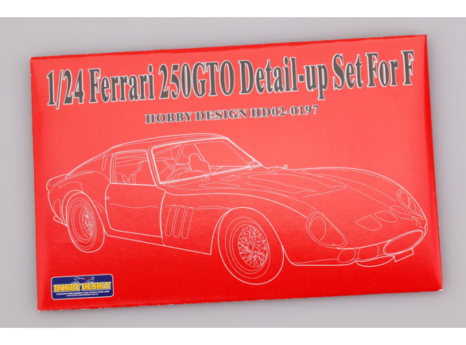 Набор для доработки FERRARI 250GTO Photo Etched Set для моделей Fujimi(PE+Knob switch+Toggle switch+Rivet Head)