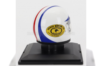 HELMET F1 Casco - Matra Simca Ms120d N9 Season (1972) Chris Amon, White Red Blue