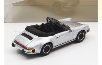 PORSCHE 911 3.2 Carrera Cabriolet (1989), silver