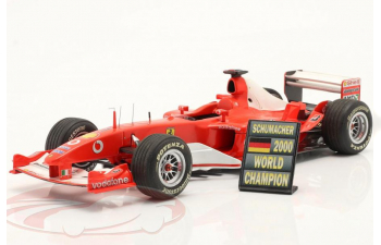 Табличка (пит-борд) Ferrari F1 Михаэль Шумахер (2000)