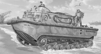 Сборная модель Амфибия Land-Wasser-Schlepper (Middle Production)