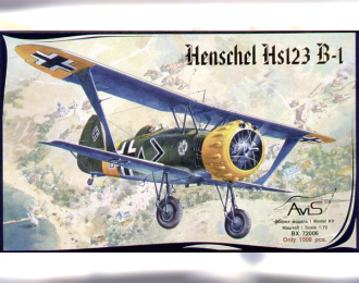 Сборная модель Henschel Hs-123 B-1