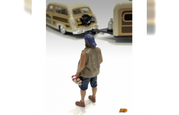 FIGURES MAN CAMPERS - FIGURE II, PINK GREY BLUE