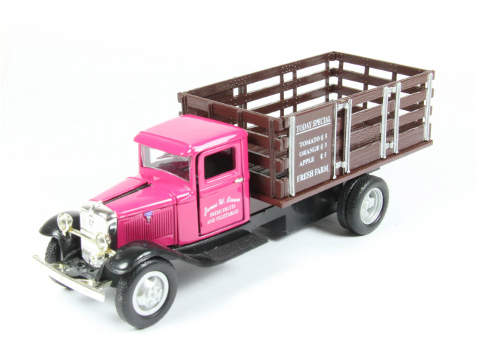 FORD BB-157 высокий борт (1934), Platinum Series 1:43, pink/brown