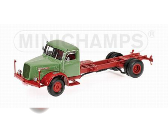 HENSCHEL HS 140 - CHASSIS, GREEN/RED