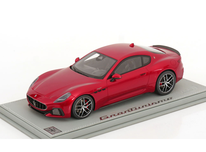 MASERATI Granturismo Trofeo (2023) - Con Vetrina - With Showcase, Rosso-gt - Red Met