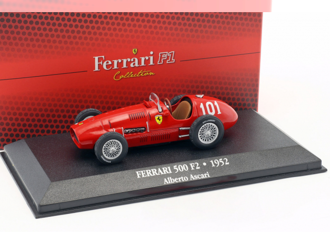 FERRARI 500 F2 #101 Alberto Ascari "Scuderia Ferrari" Чемпион мира 1952