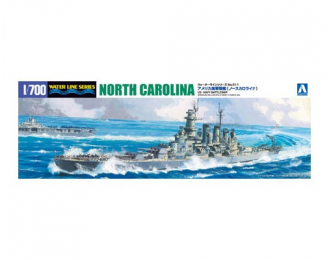 Сборная модель US NAVY BATTLESHIP NORTH CAROLINA