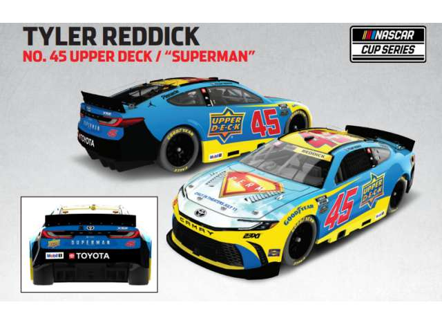 Toyota Camry XSE #45 Tyler Reddick *Upper Deck/Superman*, various 2025