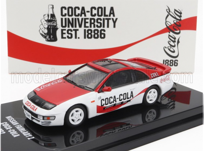 NISSAN 300zx Coca-cola Livery (1989), White Red