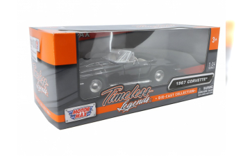 CHEVROLET Corvette Stingray Convertible (C2) (1967), black