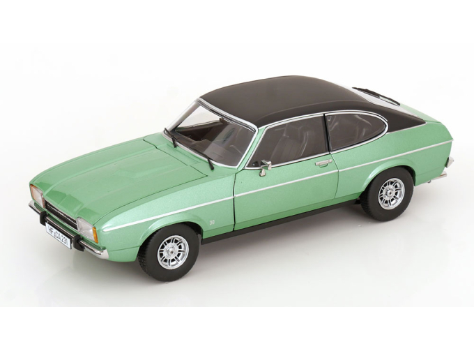 FORD Capri MK2 Ghia (1974-1977), green metallic/ matt-black