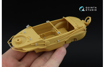 3D Декаль интерьера кабины Schwimmwagen Type 166 (Hero) (с 3D-печатными деталями)