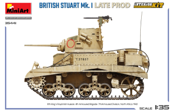 Сборная модель M3 British Stuart Mki 1942