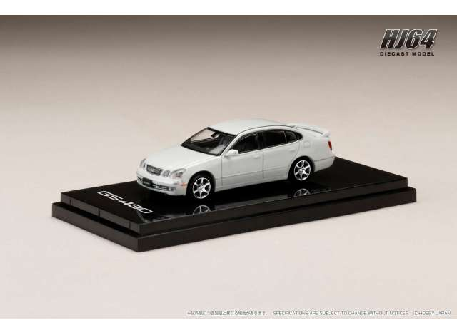 Lexus GS430, white pearl