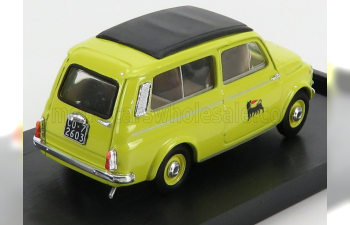 FIAT 500 Giardiniera Station Wagon Veicolo Commerciale Agip (1960), yellow black