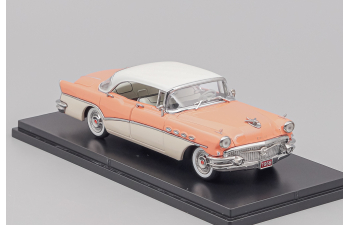 BUICK Roadmaster Riviera 4-Door Hardtop (1956), rose / white