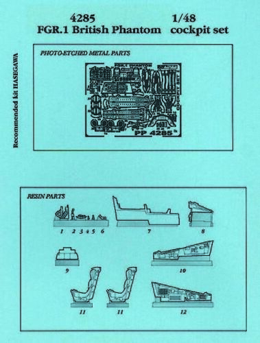 Набор дополнений British Phantom FGR.1 cockpit set