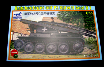Сборная модель Bruckenleger auf pz.Kpfw. II ausf D1