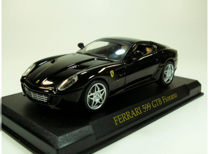 FERRARI 599 GTB Fiorano, Ferrari Collection 6, black