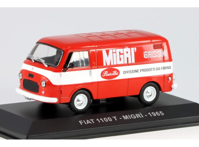 FIAT 1100 T Migri (1965), red/white