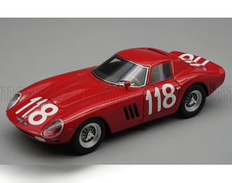 FERRARI 250 Gto 64 3.0l V12 №118 Targa Florio (1965) Clemente Ravetto - Gaetano Starabba, Red
