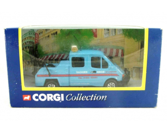 FORD Transit Wrecker "Badger Bros", Collection 1:43, голубой