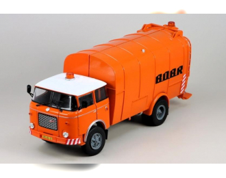 SKODA 706 RTK BOBR мусоровоз (1971), оранжевый -Kultovní náklaďáky minulé éry