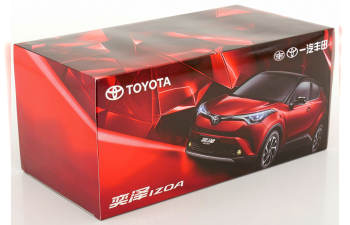 TOYOTA Izoa (2020), red metallic/black