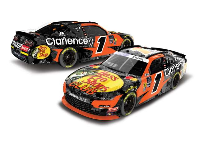 Chevrolet #1 Carson Kvapil *Bass Pro Shops*, various 2025