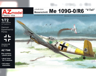 Сборная модель Самолет Messerschmitt Bf 109G-0/R6