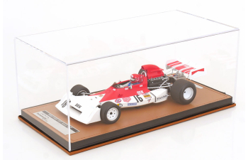 BRM F1 P160e №16 Spain Gp (with Pilot Figure) Niki Lauda (1973) , White Red