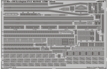 Фототравление для USS Lexington CV-2 05/1942