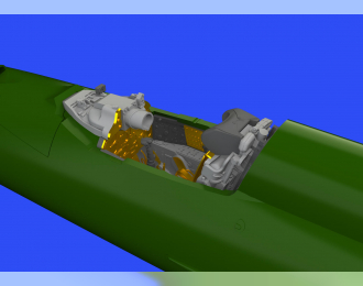 Набор дополнений к модели МиГ-21ПФМ кабина