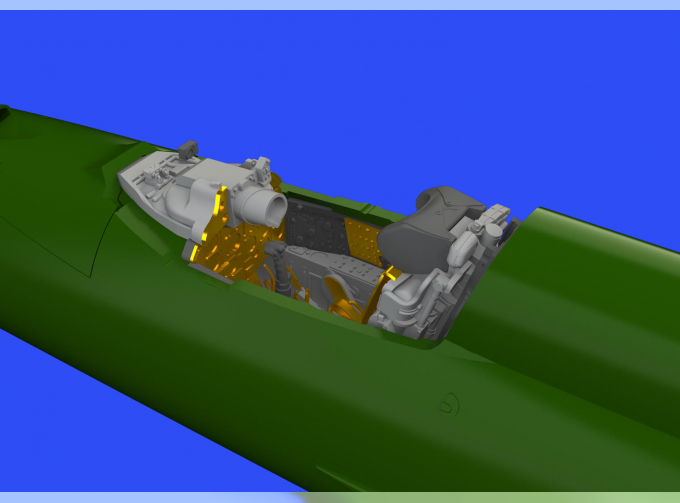Набор дополнений к модели МиГ-21ПФМ кабина