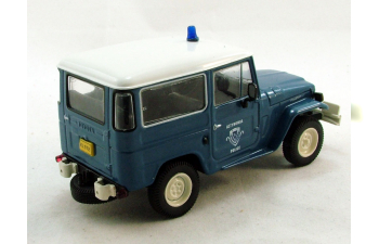 TOYOTA Land Cruiser FJ40, Полицейские Машины Мира 18, голубой