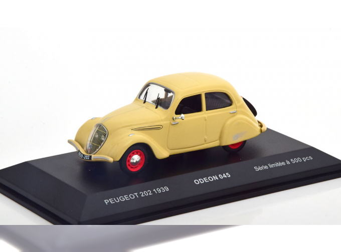 PEUGEOT 202 1939, creme red