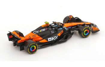 McLAREN F1 Mcl39 Team Mclaren №4 World Champion Season (2025) Lando Norris, Orange Black