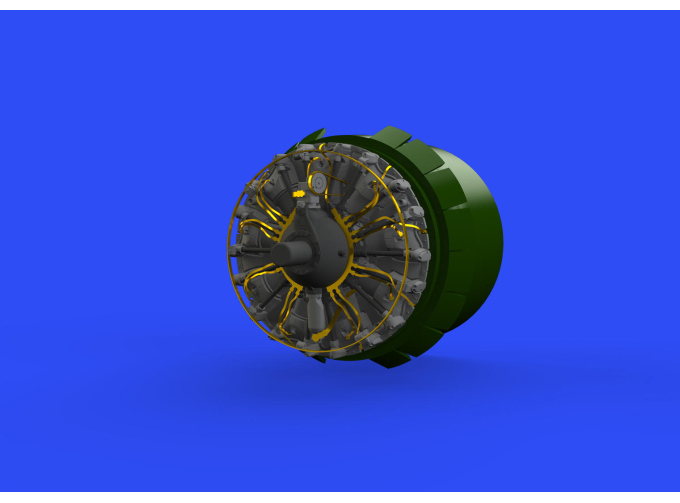 Набор дополнений к модели B-17G двигатели