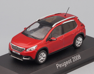 PEUGEOT 2008 кроссовер (рестайлинг) 2016 Metallic Red