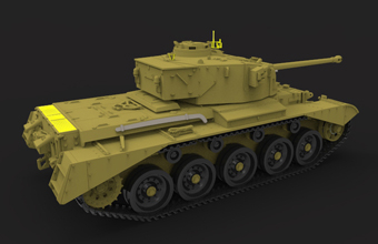 Сборная модель British Cruiser Tank A34 ‘COMET’