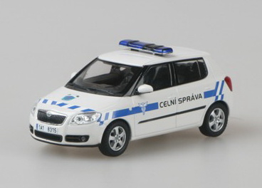 SKODA Fabia II Combi Celni Sprava таможня Чехии (2012), white